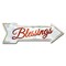 Signmission Blessings Arrow Decal Funny Home Decor 30in Wide D-A-10-999941 - alternate 1
